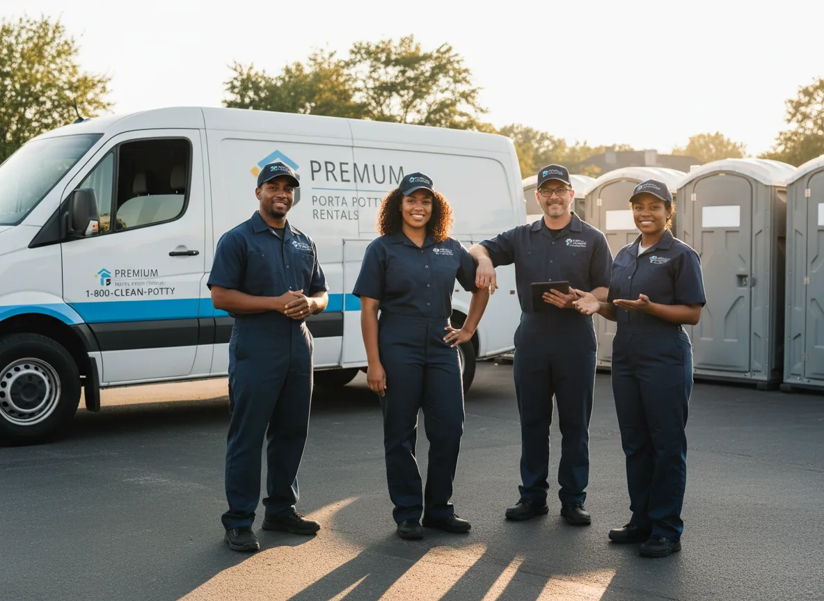 VIP Portable Toilets company in Oakford, IL